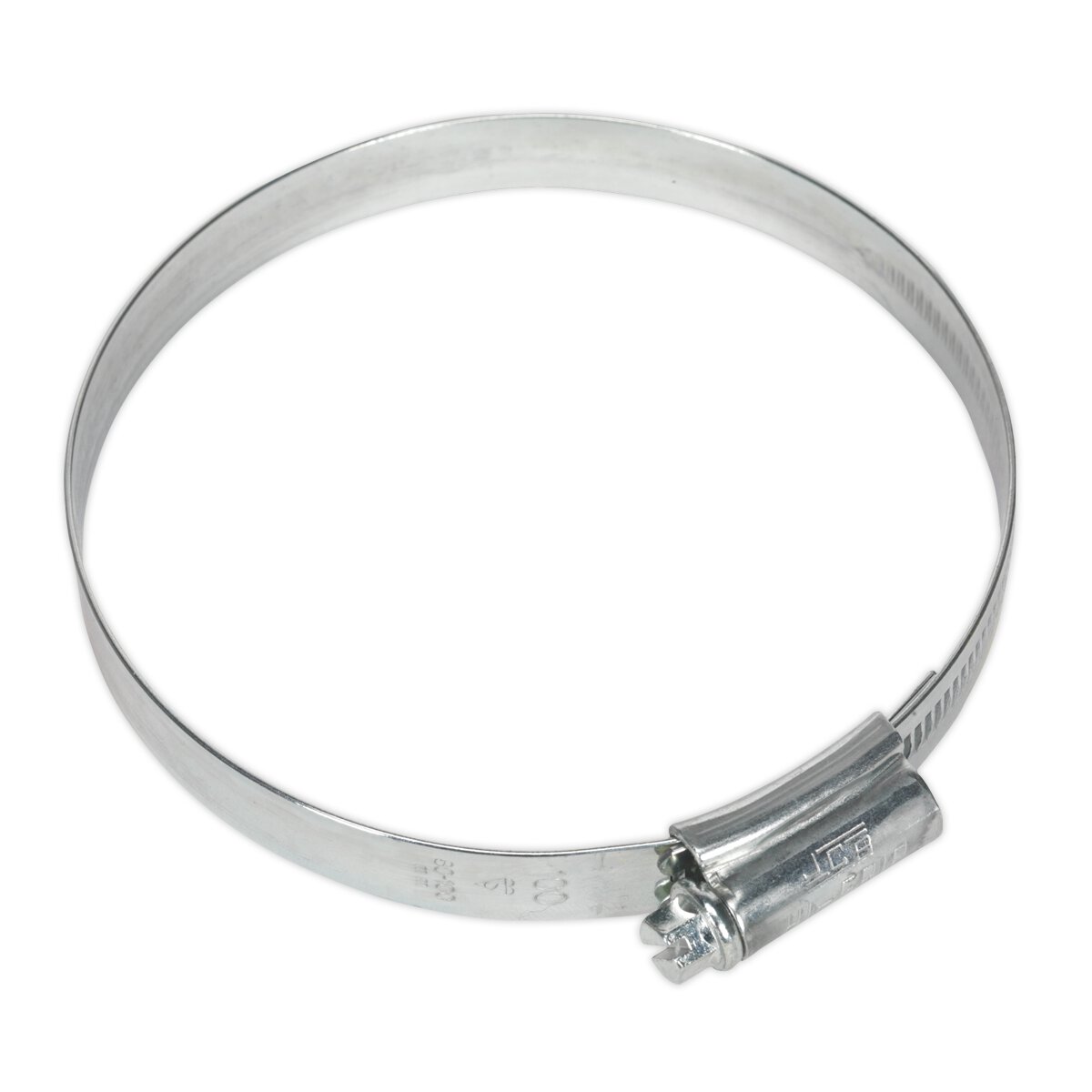 HI-GRIP® Hose Clip Zinc Plated Ø80-100mm Pack of 10
