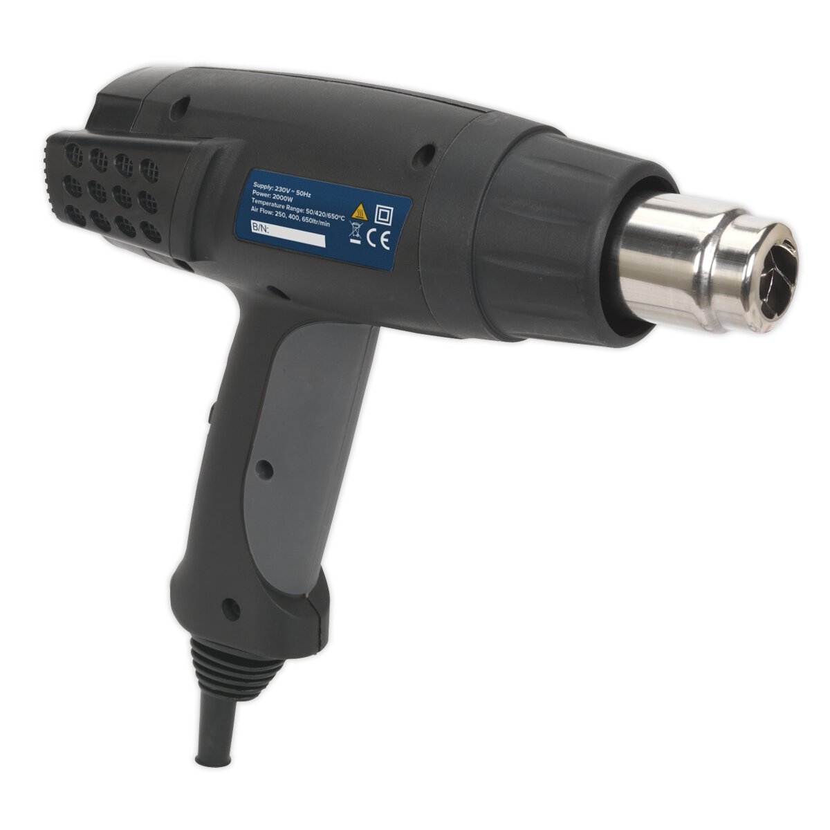 Hot Air Gun 1800W 3-Speed 50/420/650ºC