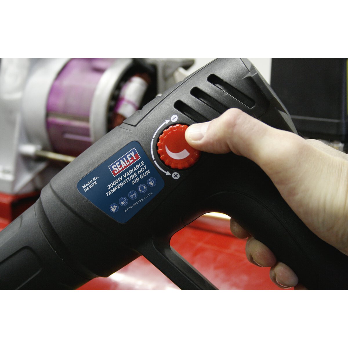 Variable Temperature Hot Air Gun Kit 2000W 50-450°C/90-600°C