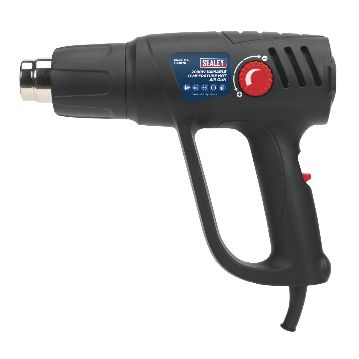 Variable Temperature Hot Air Gun Kit 2000W 50-450°C/90-600°C