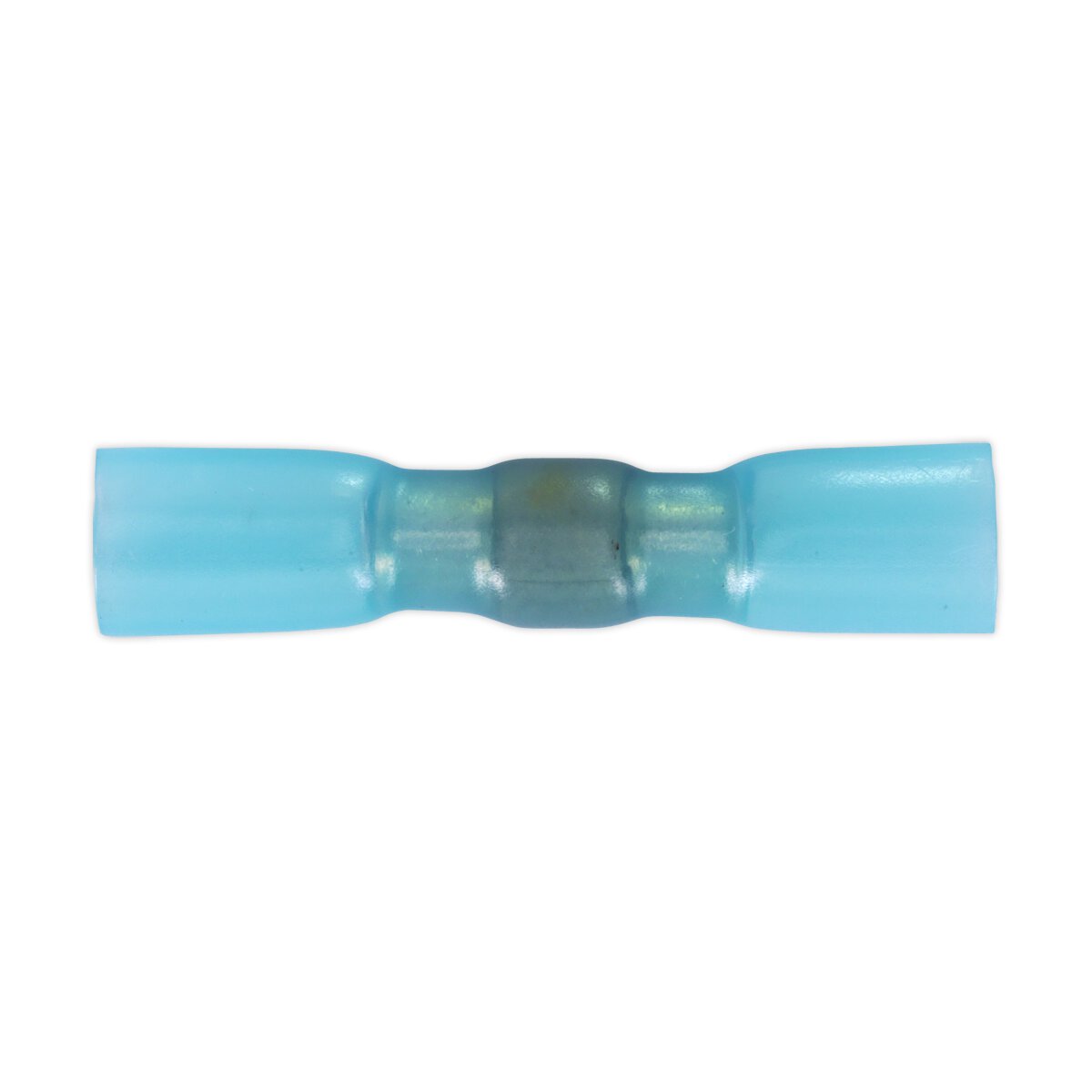 Heat Shrink Butt Connector with Crimp & Solder Blue Pack of 25