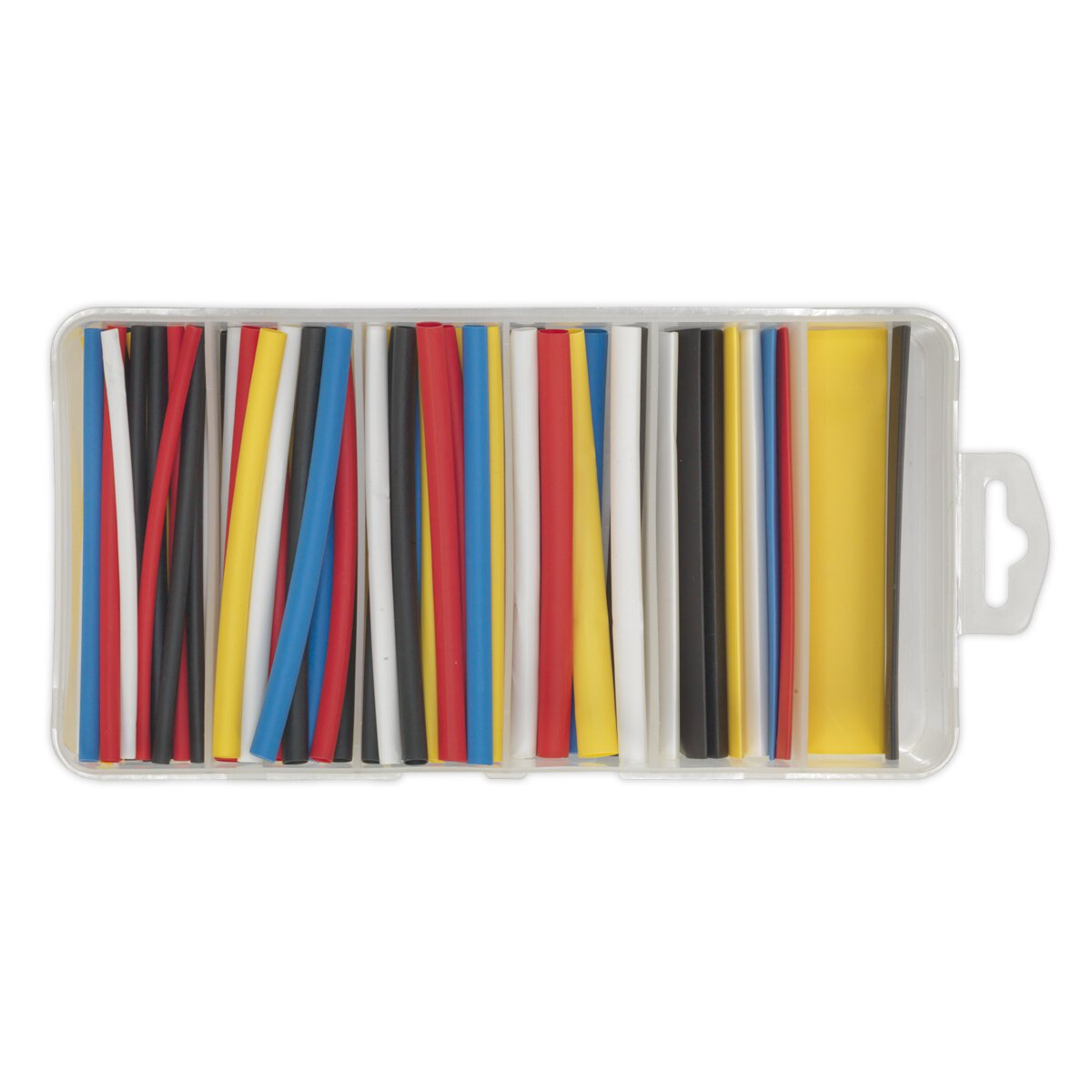 Heat Shrink Tubing Assortment 95pc 100mm Mixed Colours