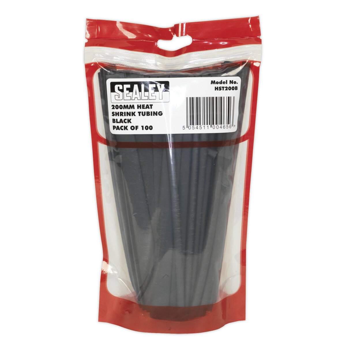 Heat Shrink Tubing Black 200mm 100pc