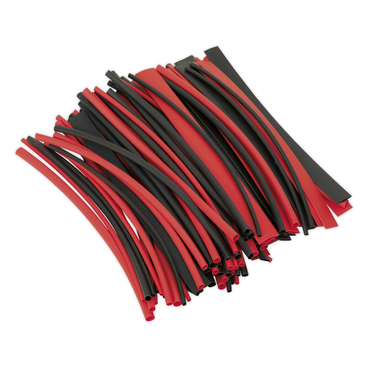 Heat Shrink Tubing Black & Red 200mm 100pc