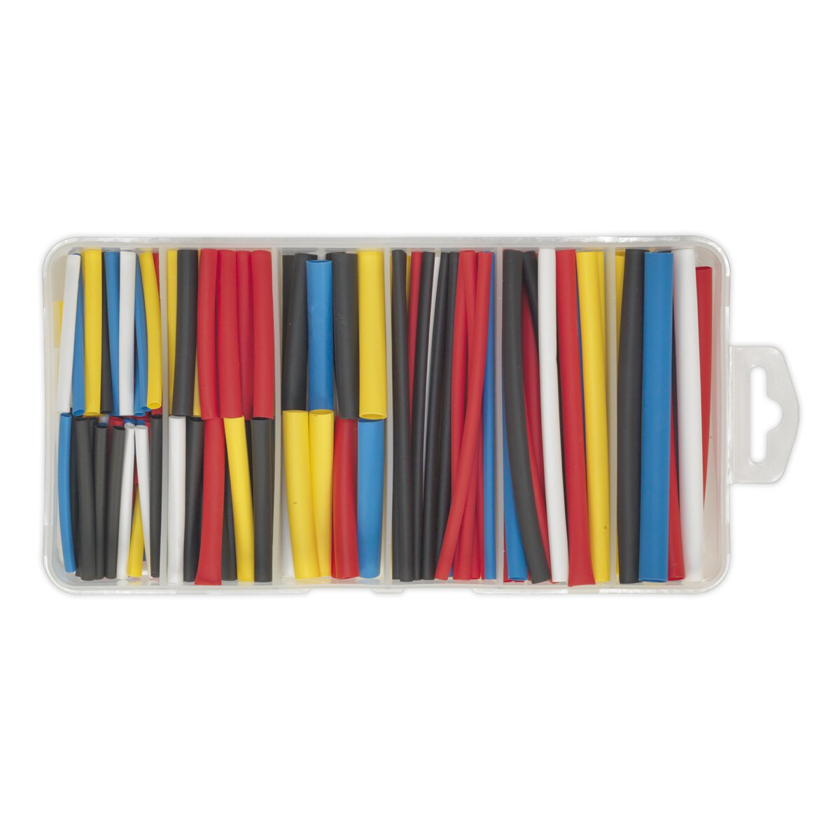 Heat Shrink Tubing Assortment 180pc 50 & 100mm Mixed Colours