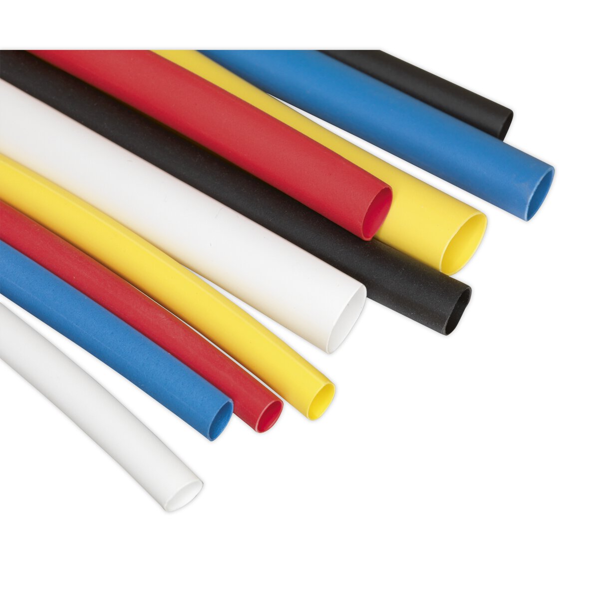 Heat Shrink Tubing Assortment 190pc 50mm Mixed Colours
