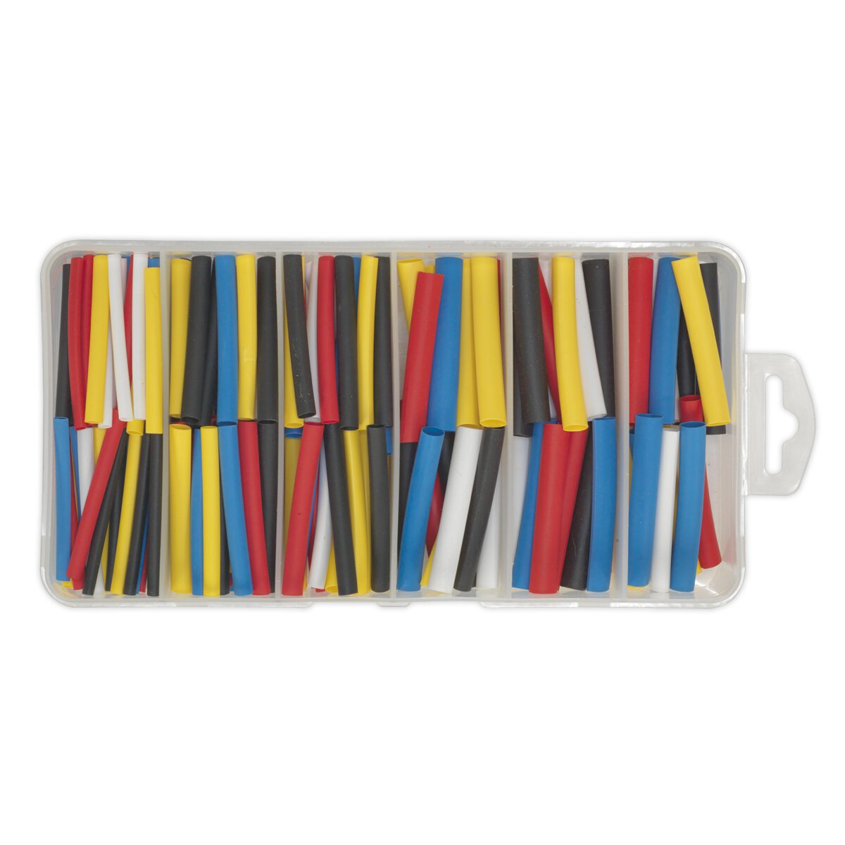 Heat Shrink Tubing Assortment 190pc 50mm Mixed Colours