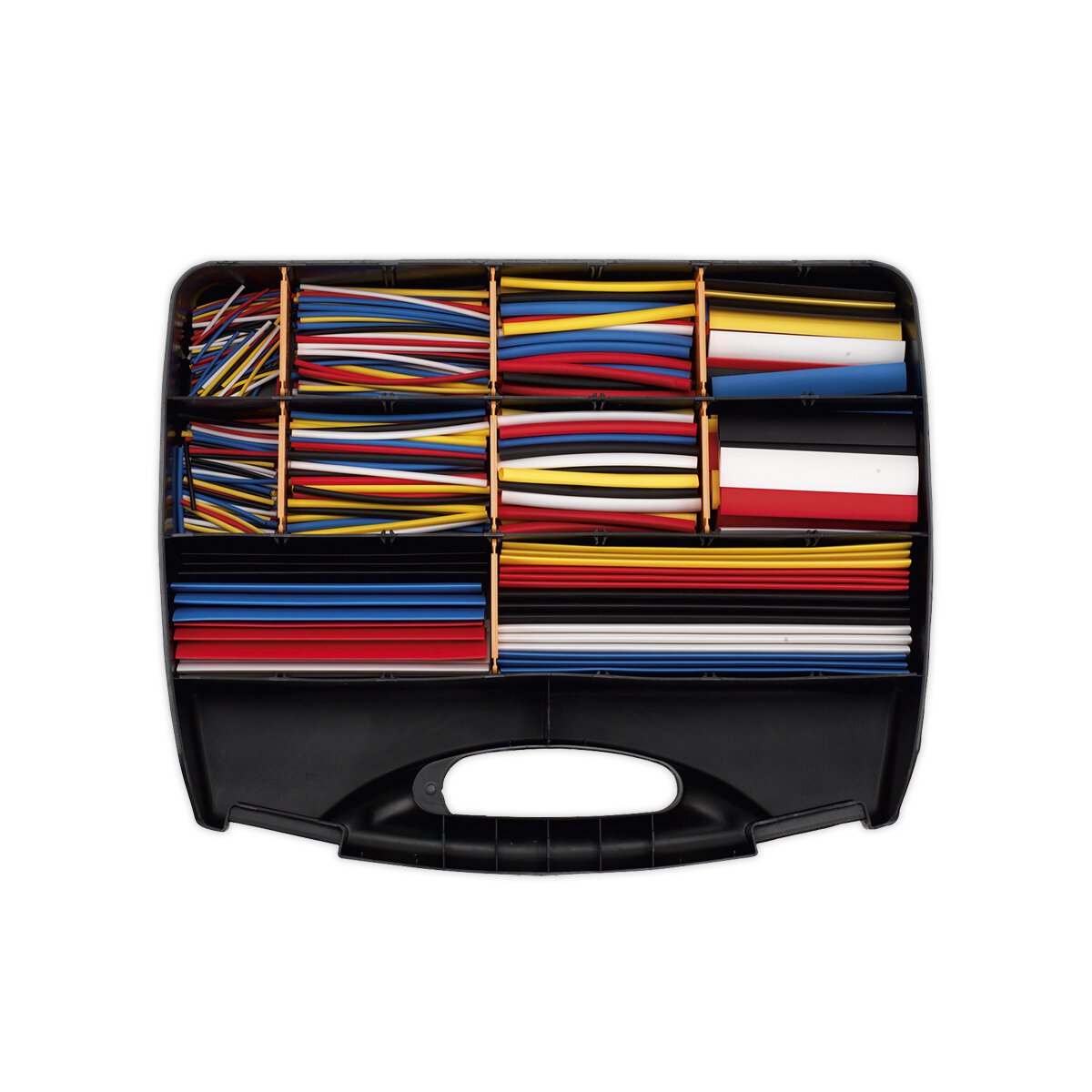 Heat Shrink Tubing Assortment 590pc Mixed Colours 50, 100, 150 & 200mm