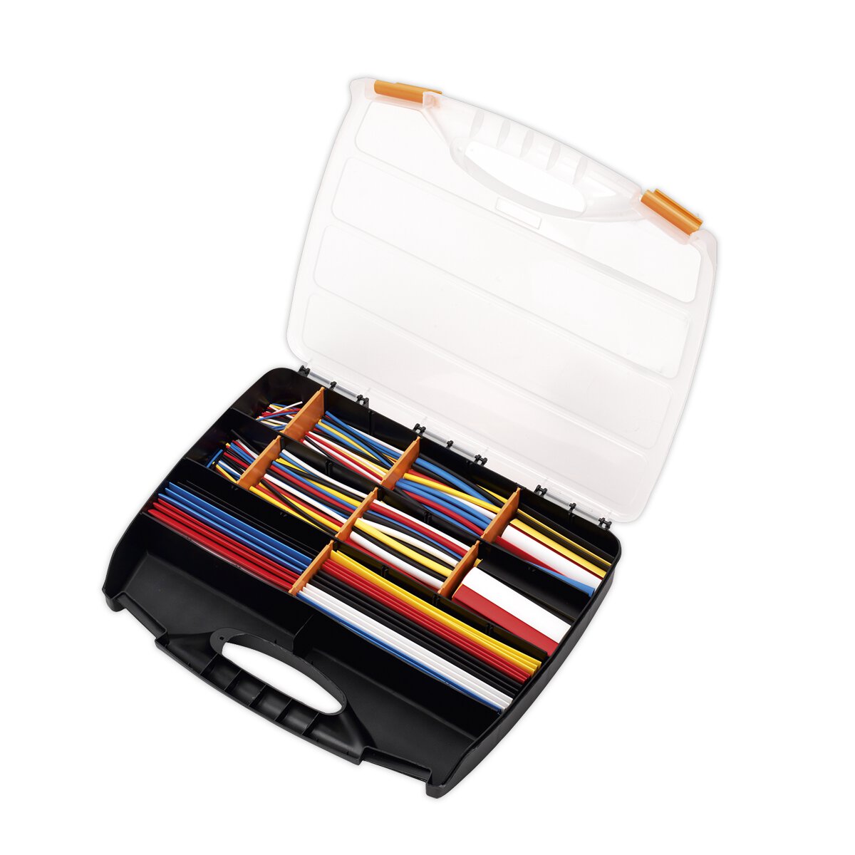 Heat Shrink Tubing Assortment 590pc Mixed Colours 50, 100, 150 & 200mm