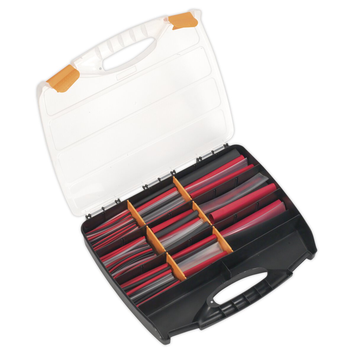 Heat Shrink Tubing Assortment 261pc Mixed Colours Adhesive Lined 100 & 150mm