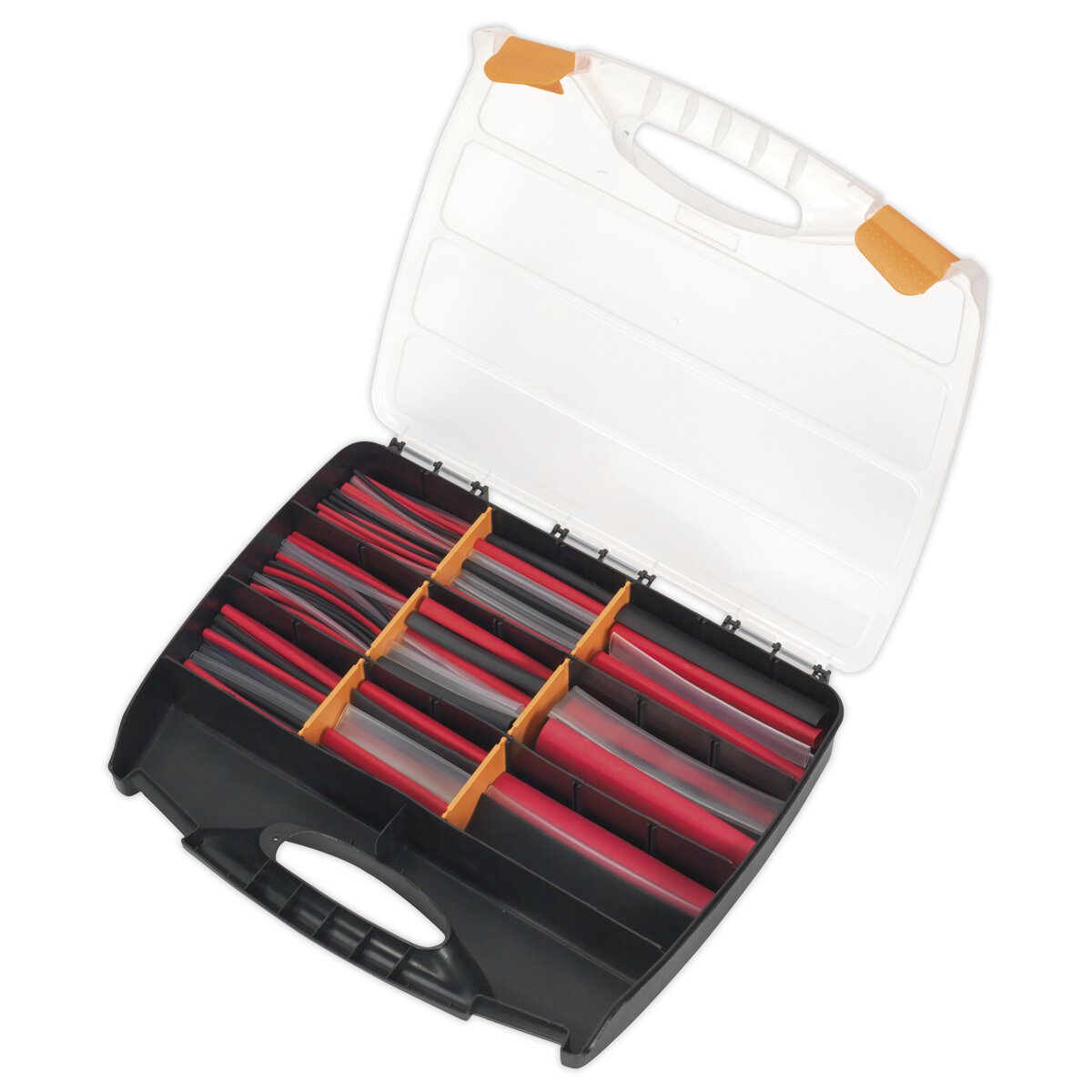Heat Shrink Tubing Assortment 261pc Mixed Colours Adhesive Lined 100 & 150mm