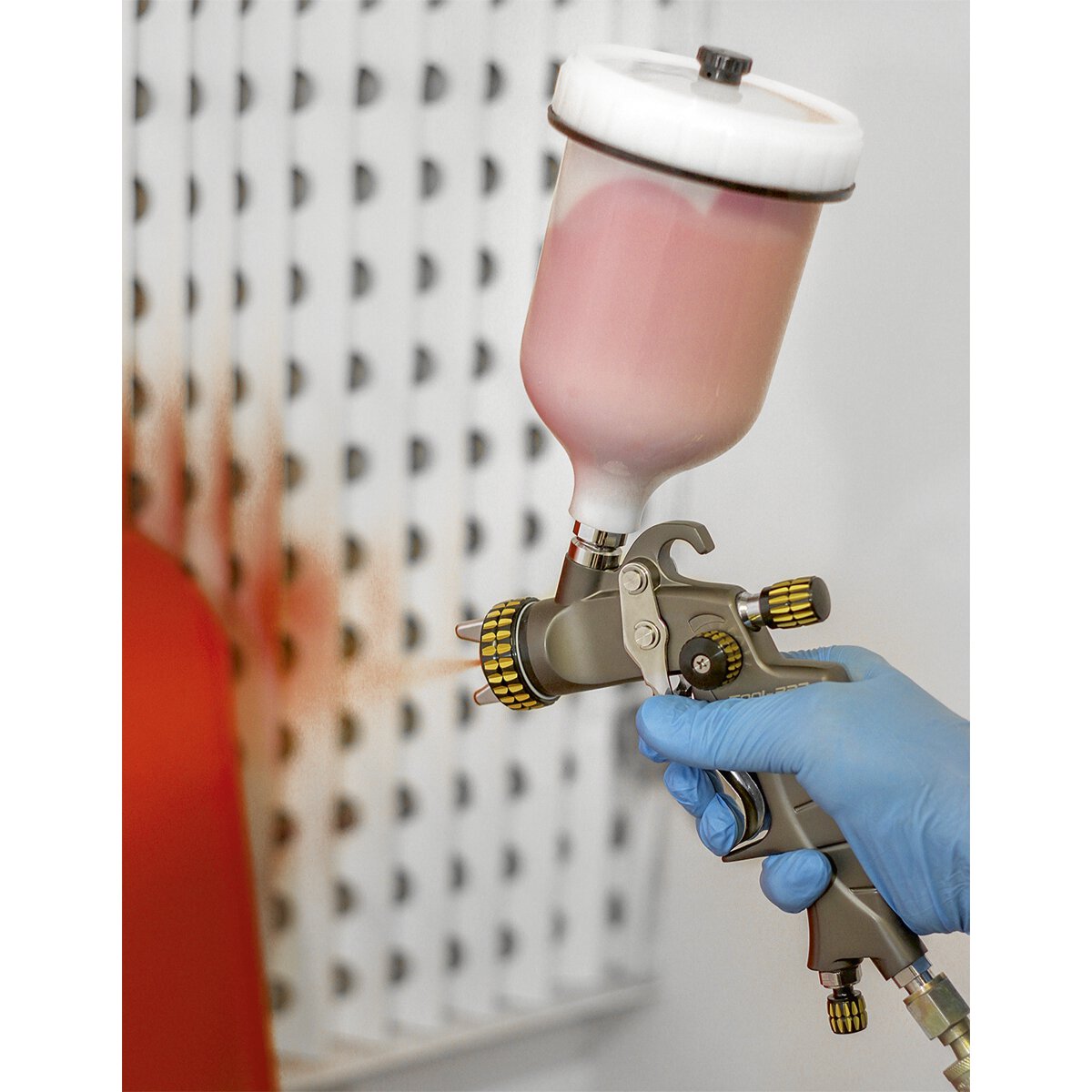 HVLP Gravity Feed Spray Gun 1.4mm Set-Up