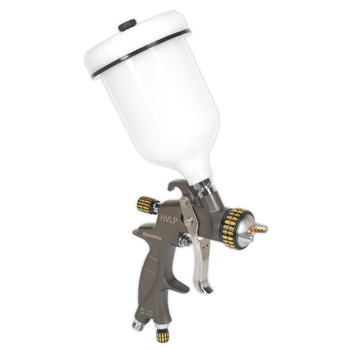 HVLP Gravity Feed Spray Gun 1.4mm Set-Up