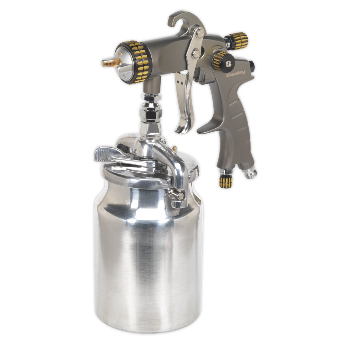 HVLP Suction Feed Spray Gun 1.7mm Set-Up