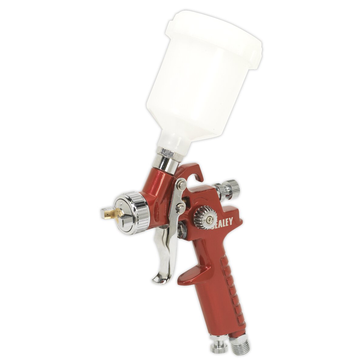 HVLP Gravity Feed Touch-Up Spray Gun 0.8mm Set-Up