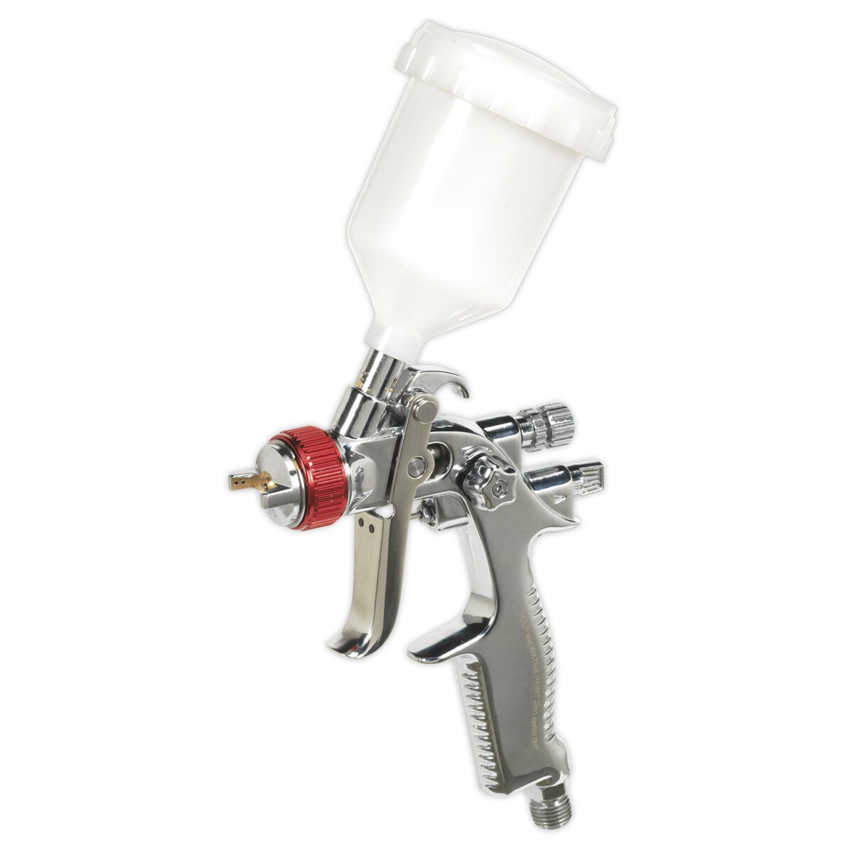 HVLP Gravity Feed Touch-Up Spray Gun 0.8mm Set-Up