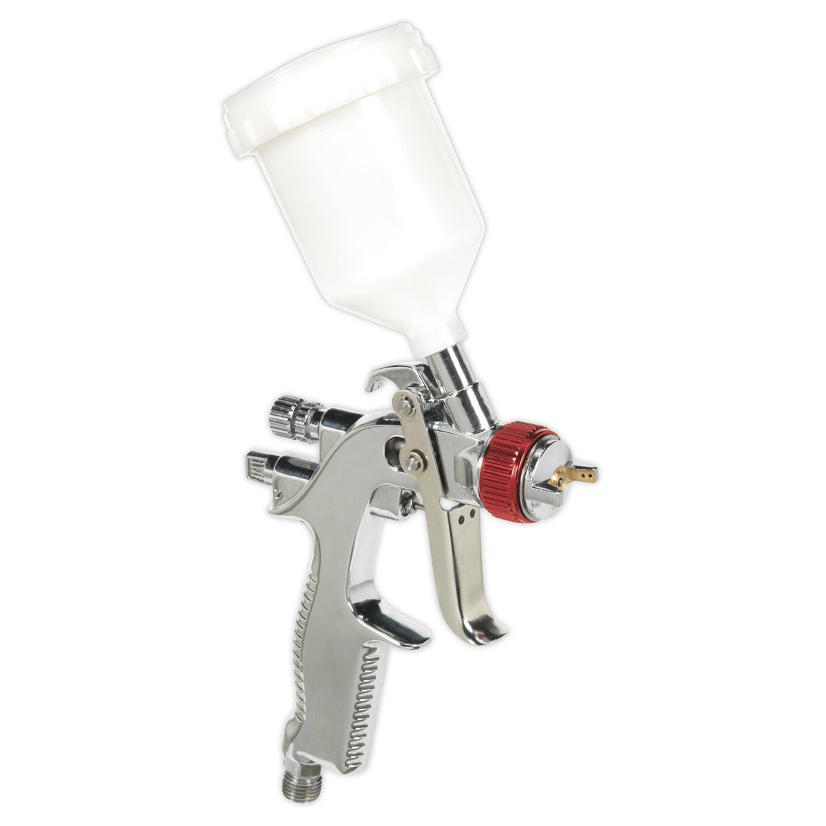 HVLP Gravity Feed Touch-Up Spray Gun 0.8mm Set-Up