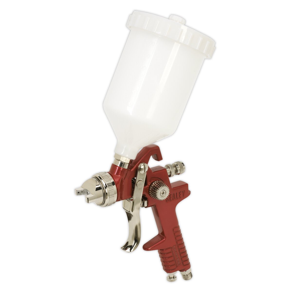 HVLP Gravity Feed Spray Gun 2mm Set-Up