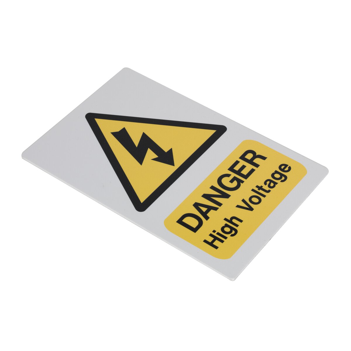 High Voltage Warning Sign 200 x 300mm
