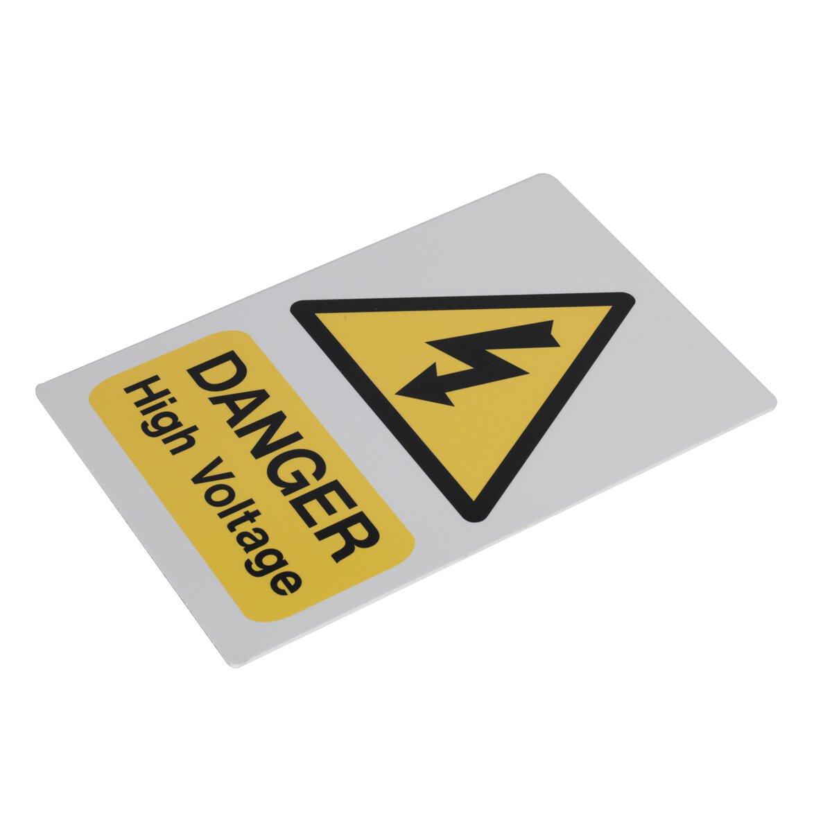 High Voltage Warning Sign 200 x 300mm