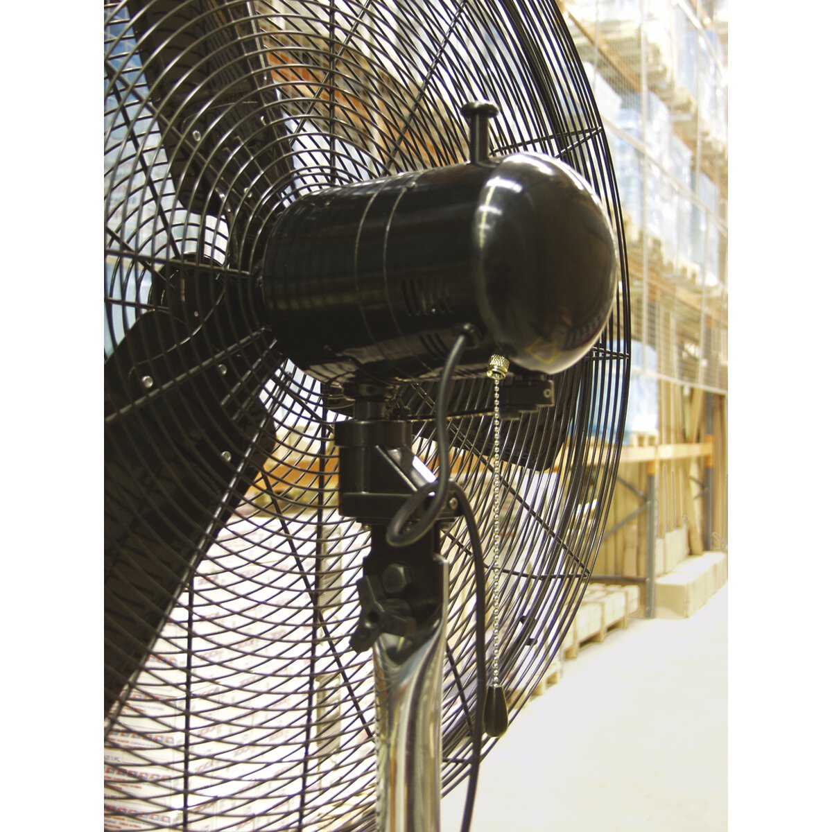 Industrial High Velocity Oscillating Pedestal Fan 30" 230V