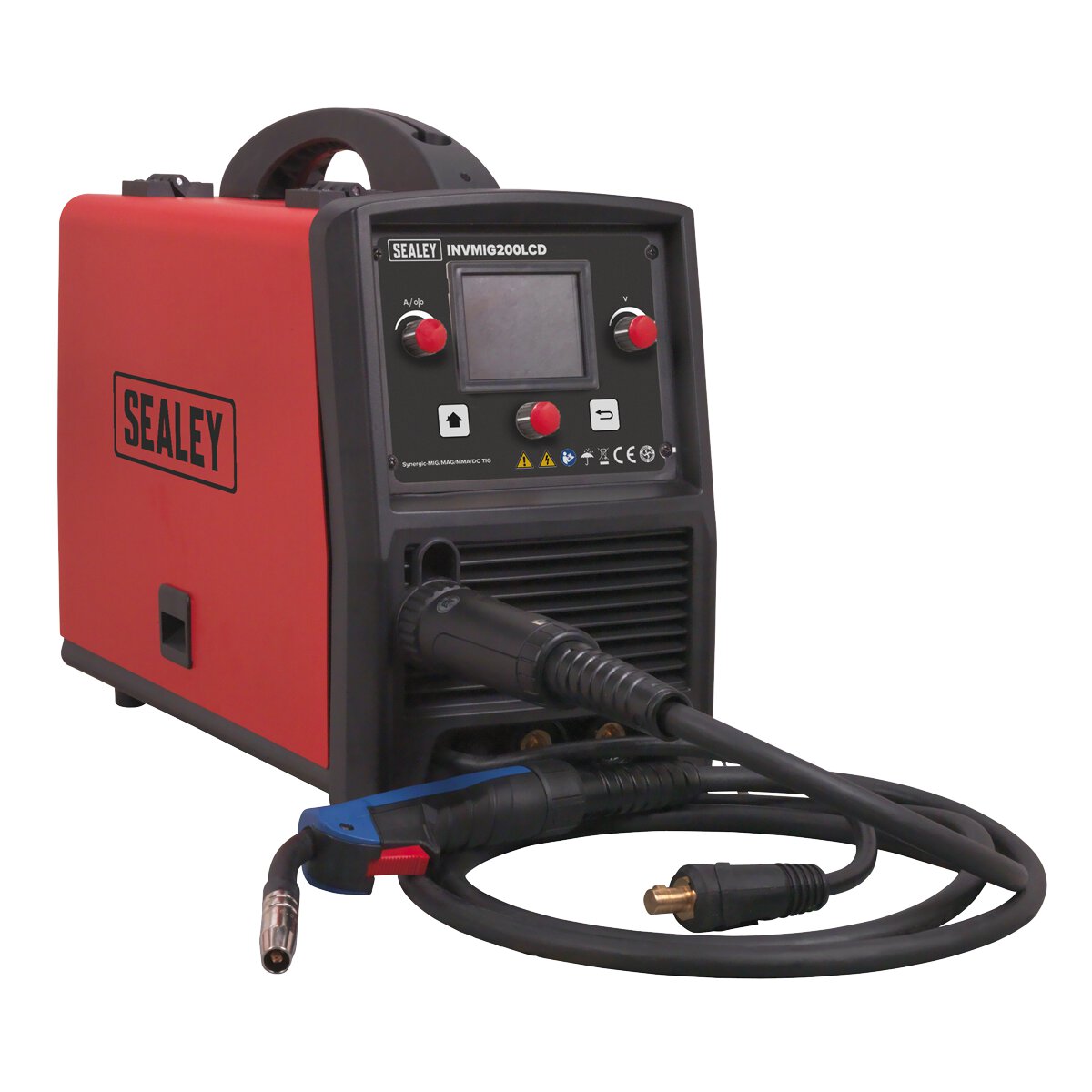 Inverter Welder MIG, TIG & MMA 200Amp with LCD Screen