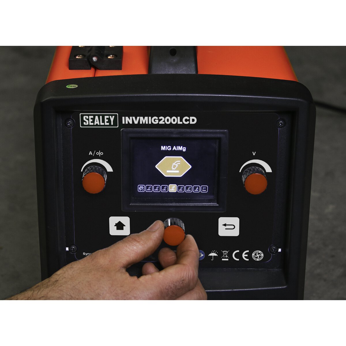 Inverter Welder MIG, TIG & MMA 200Amp with LCD Screen