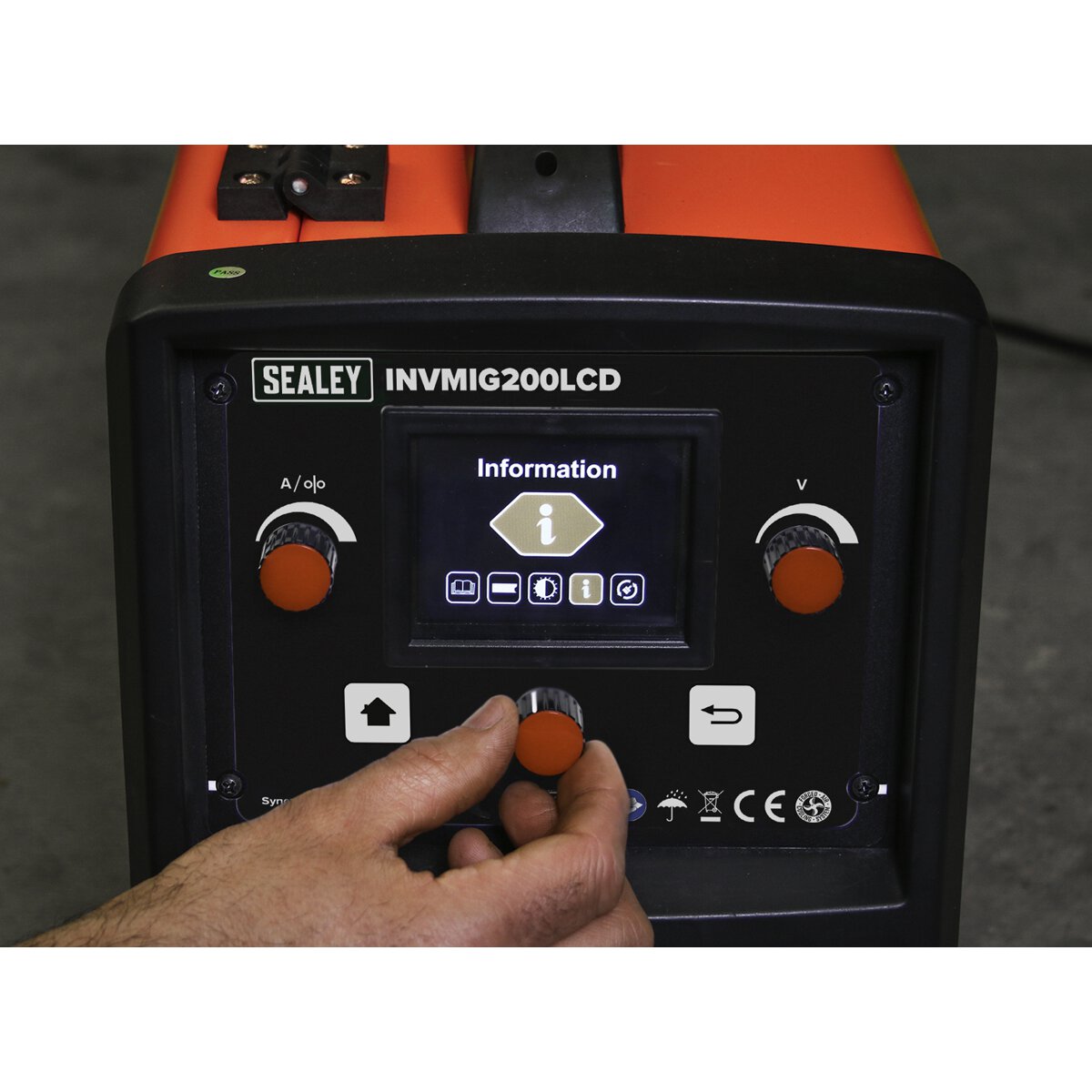 Inverter Welder MIG, TIG & MMA 200Amp with LCD Screen