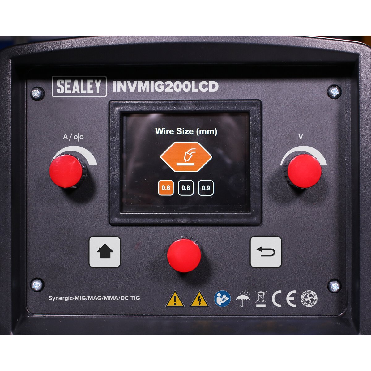 Inverter Welder MIG, TIG & MMA 200Amp with LCD Screen