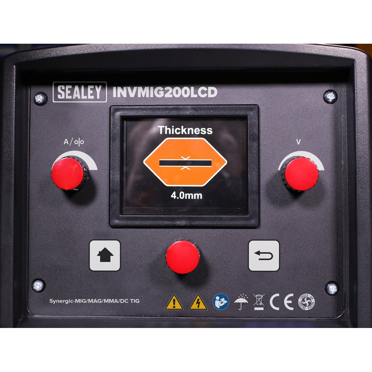 Inverter Welder MIG, TIG & MMA 200Amp with LCD Screen