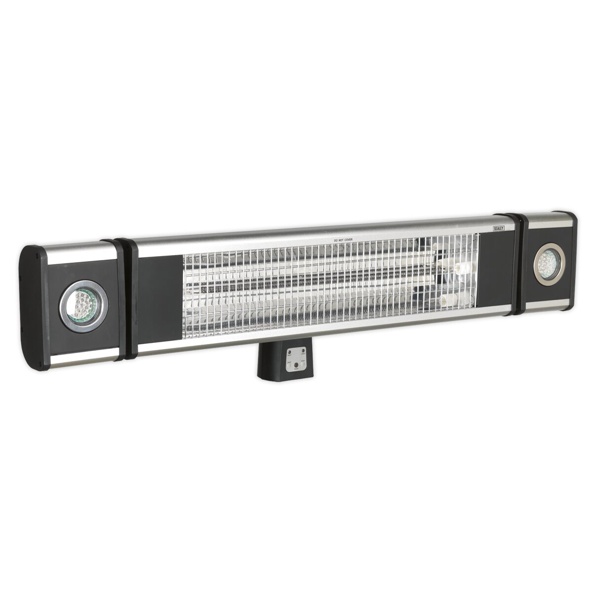 High Efficiency Carbon Fibre Infrared Wall Heater 1800W/230V with LED Lights