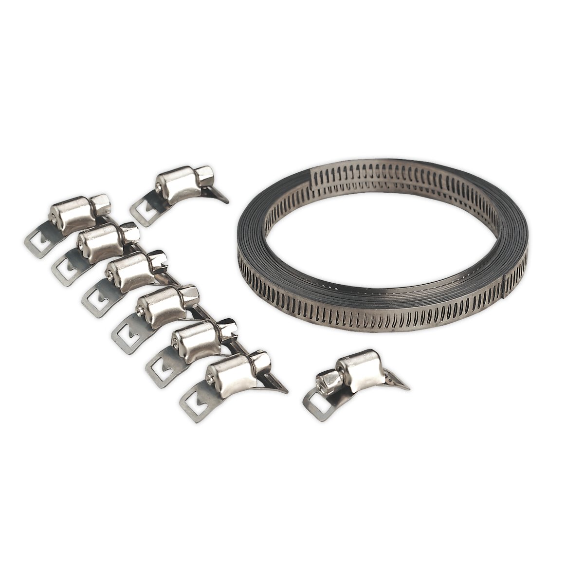 Hose Clip Set Self-Build 8mm Band Width