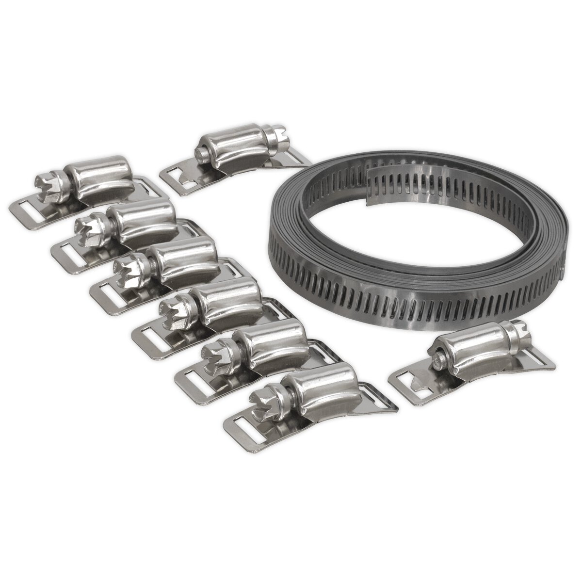 Hose Clip Set Self-Build 12.7mm Band Width
