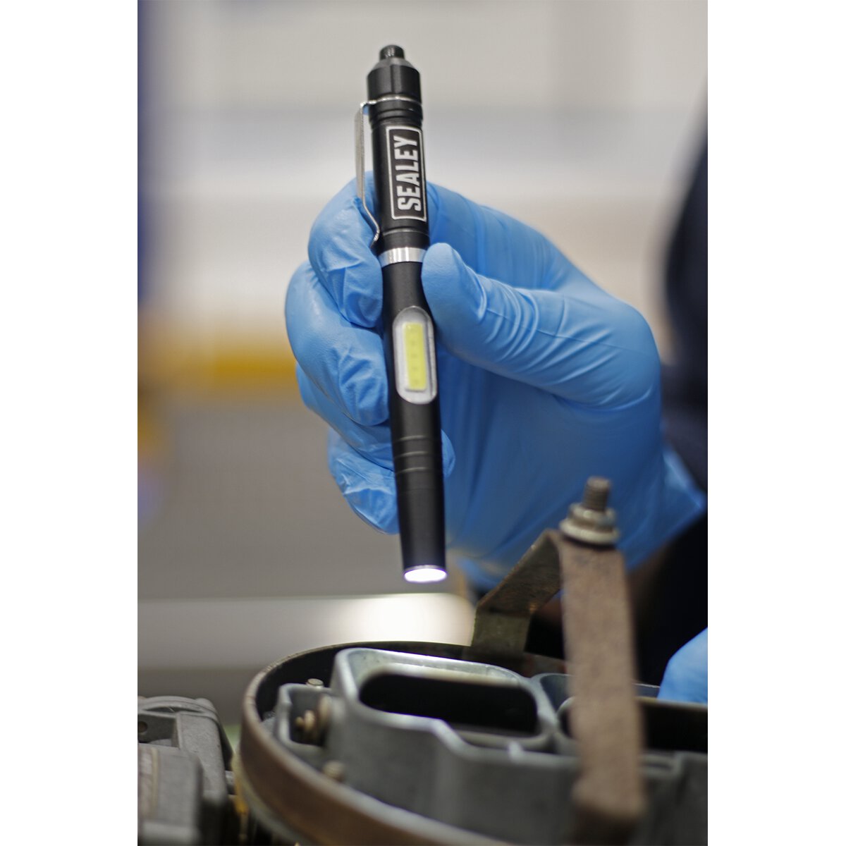 Aluminium Penlight CREE XTE + 1W COB