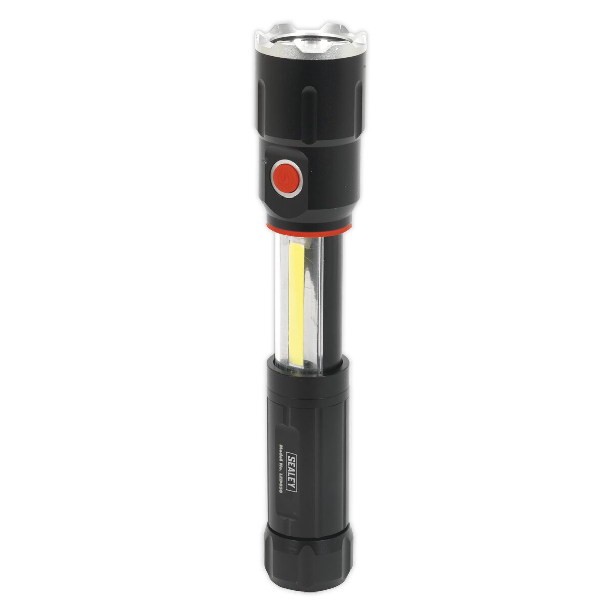 Aluminium Torch 5W XPG CREE + 3W COB LED Sliding 4 x AAA Cell
