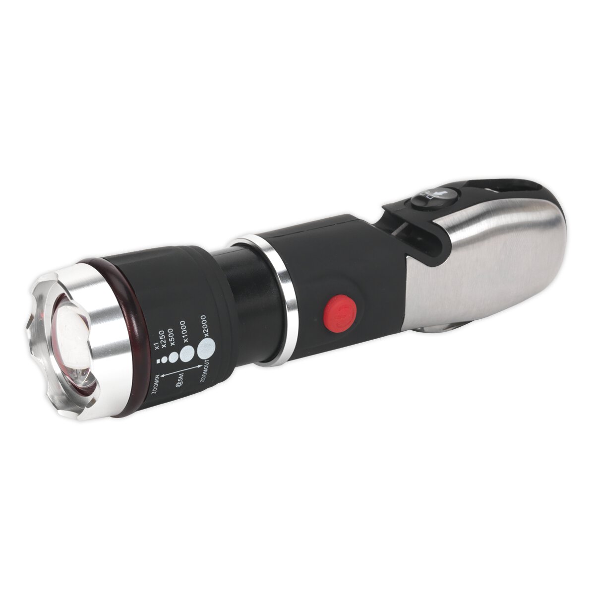 Emergency Torch/Multi-Tool - 3W LED Adjustable Focus 3 x AAA Cell