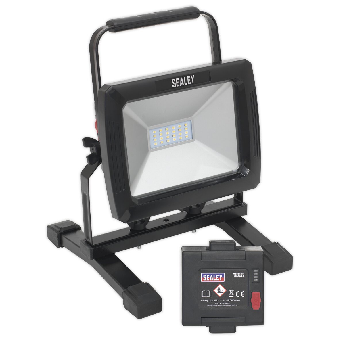 20W SMD Rechargeable Floodlight with Extra Battery