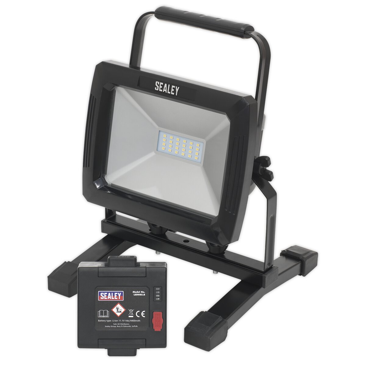 20W SMD Rechargeable Floodlight with Extra Battery