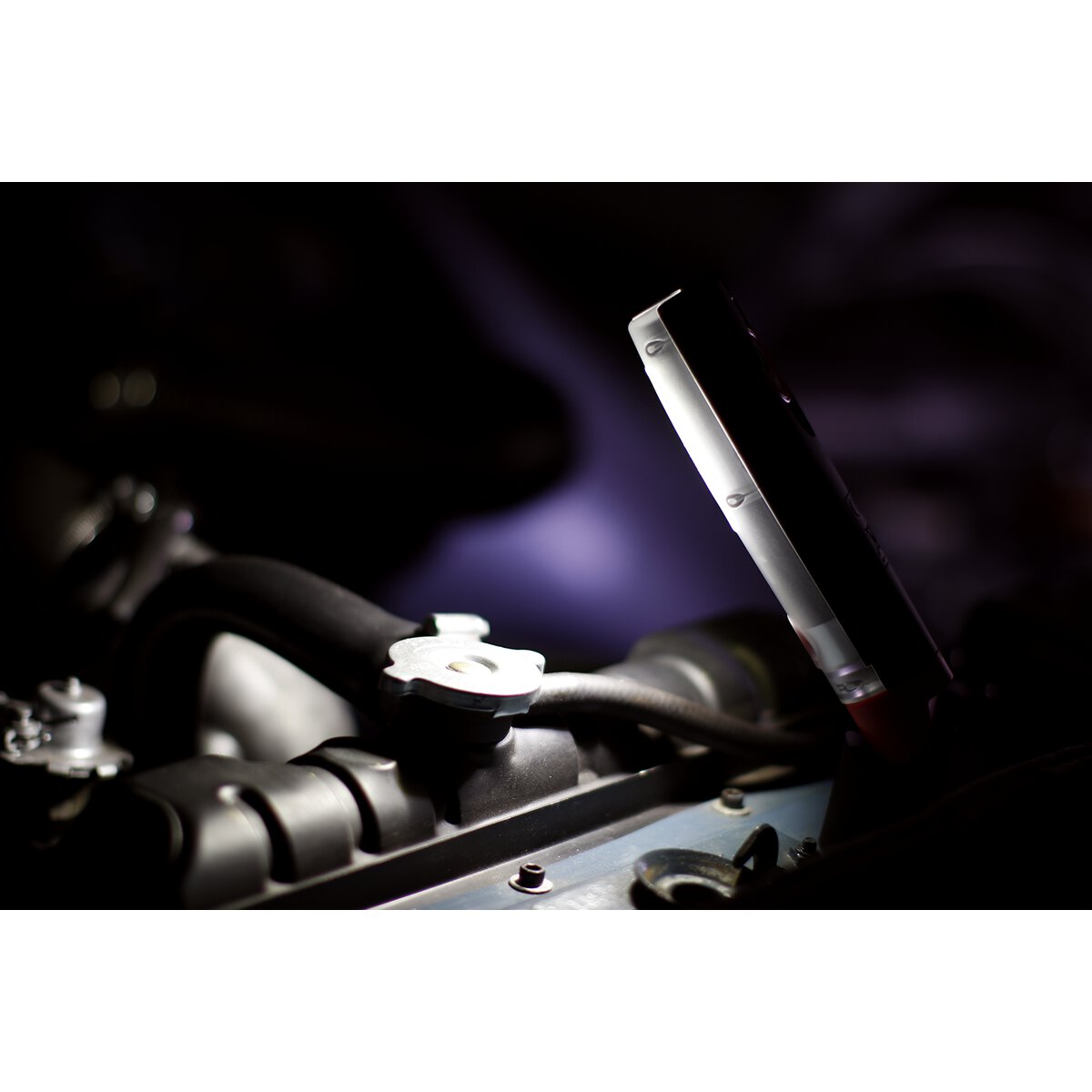 Rechargeable Inspection Lamp 8W COB + 1W LED