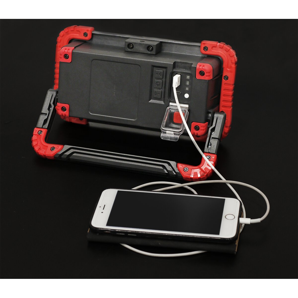 Rechargeable Wireless Speaker Work Light 20W COB LED + Power Bank