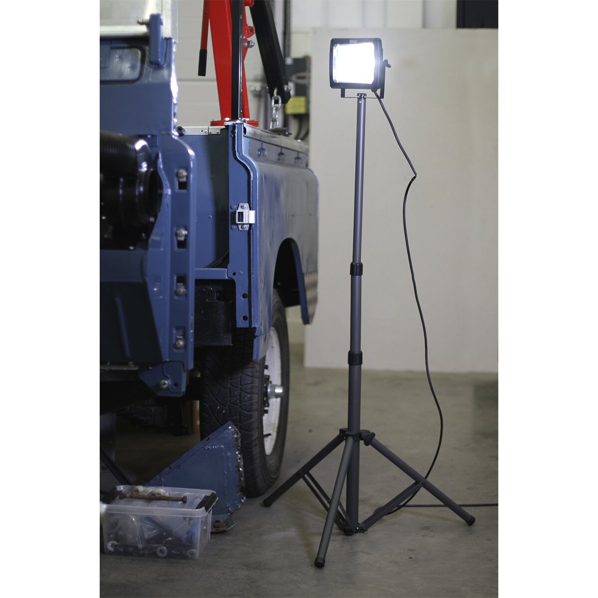 Telescopic Floodlight 20W SMD LED 230V