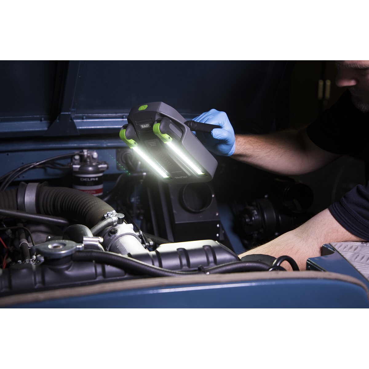 Rechargeable Floodlight/Inspection Lamp Docking Station Kit