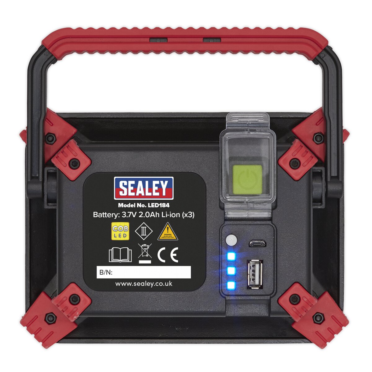 Rechargeable Portable Floodlight + Power Bank 20W COB LED