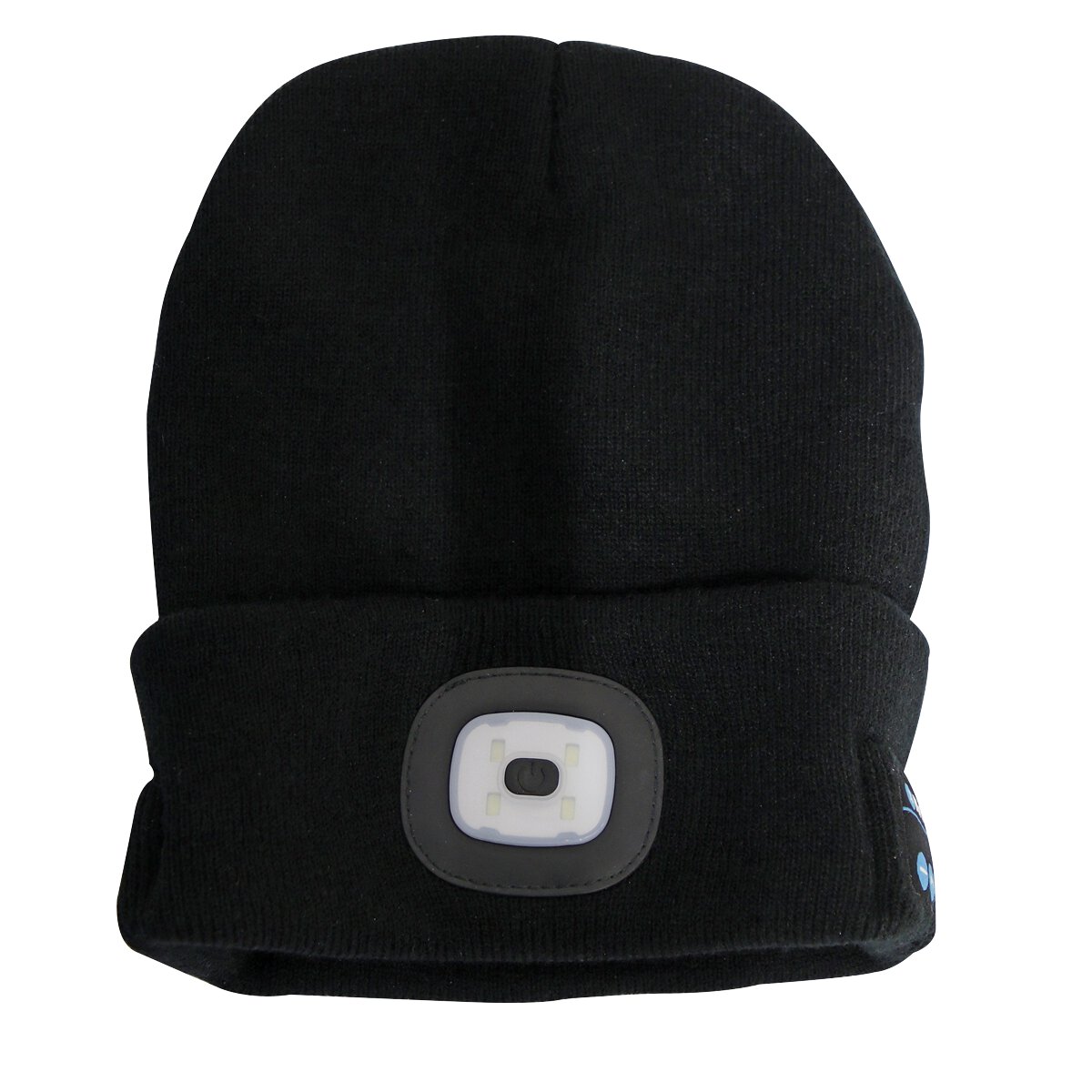 Beanie Hat 4 SMD LED USB Rechargeable with Wireless Headphones