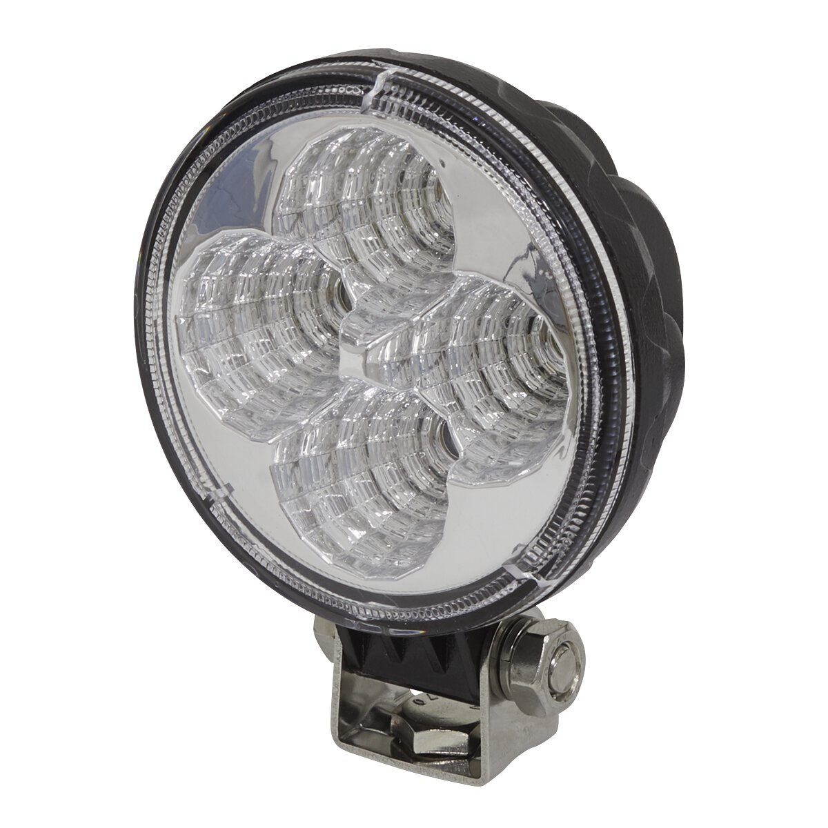 Round Work Light with Mounting Bracket 12W LED
