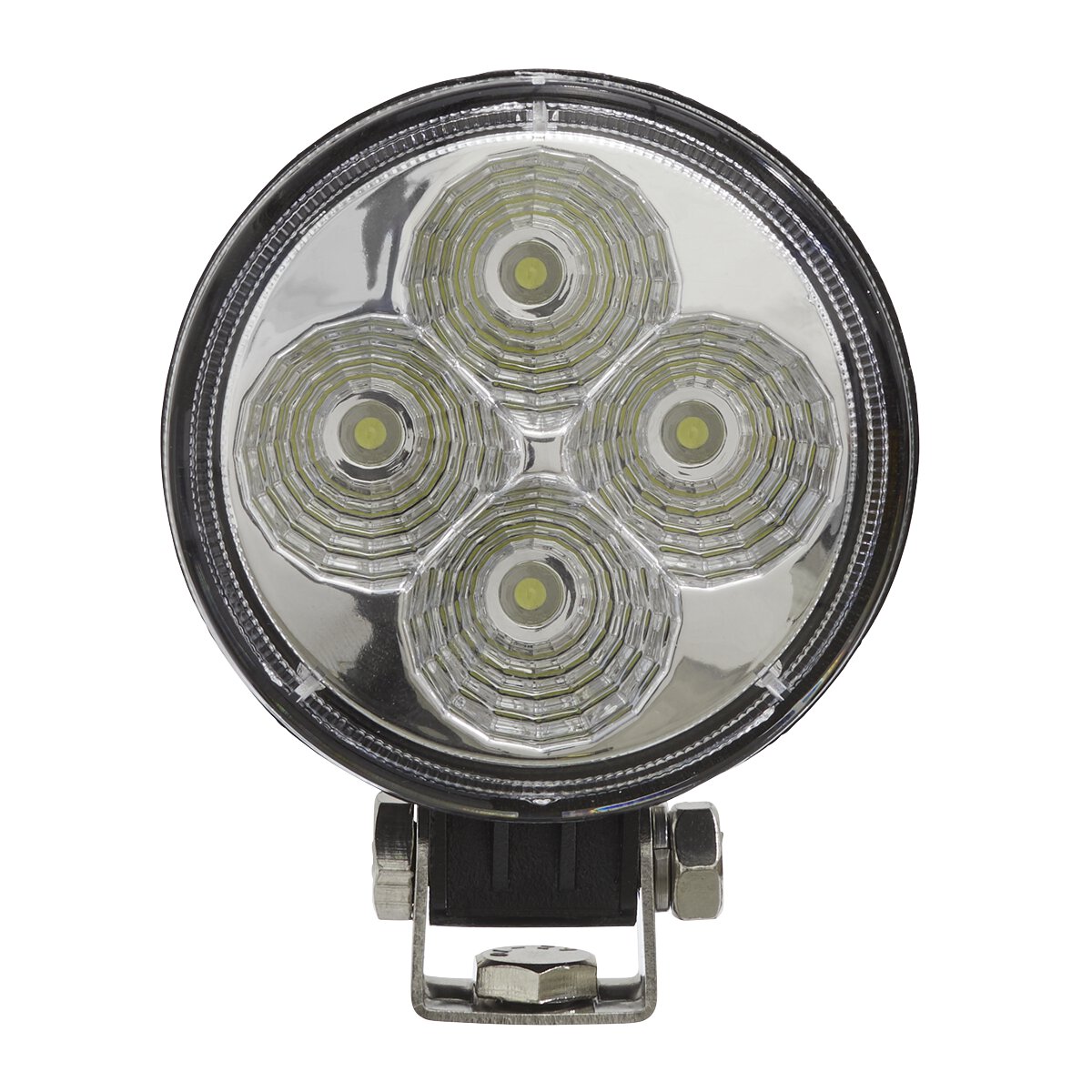 Round Work Light with Mounting Bracket 12W LED