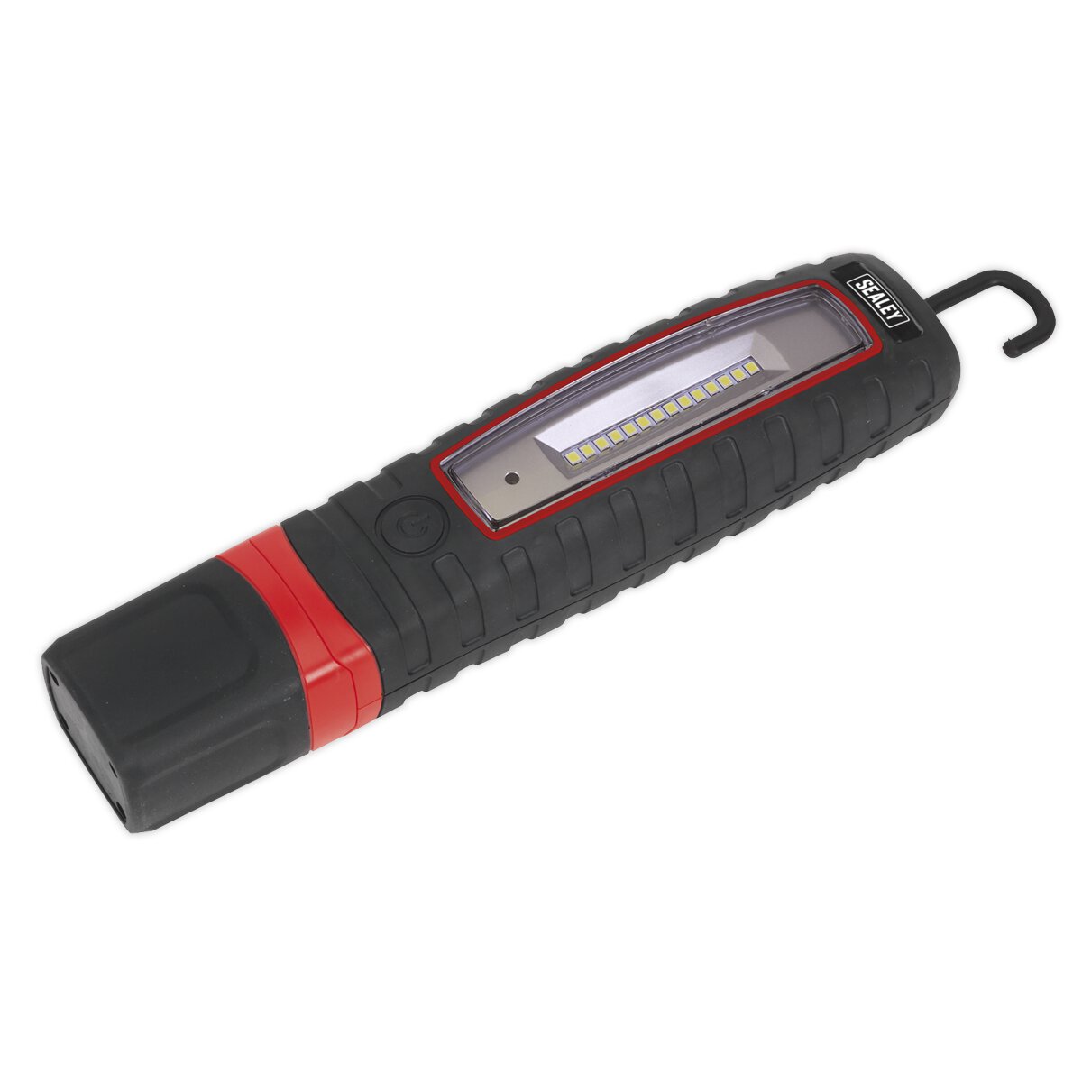 Rechargeable 360° Inspection Lamp 14 SMD LED + 3W LED Black Lithium-ion