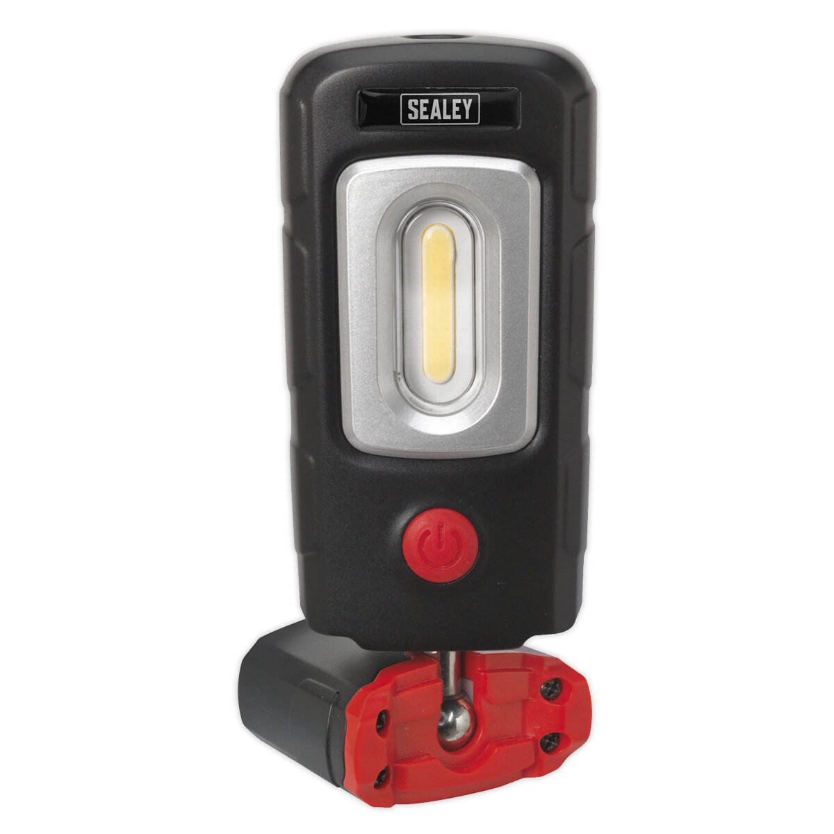 Rechargeable 360° Inspection Lamp 3W COB + 1W LED Black Lithium-Polymer