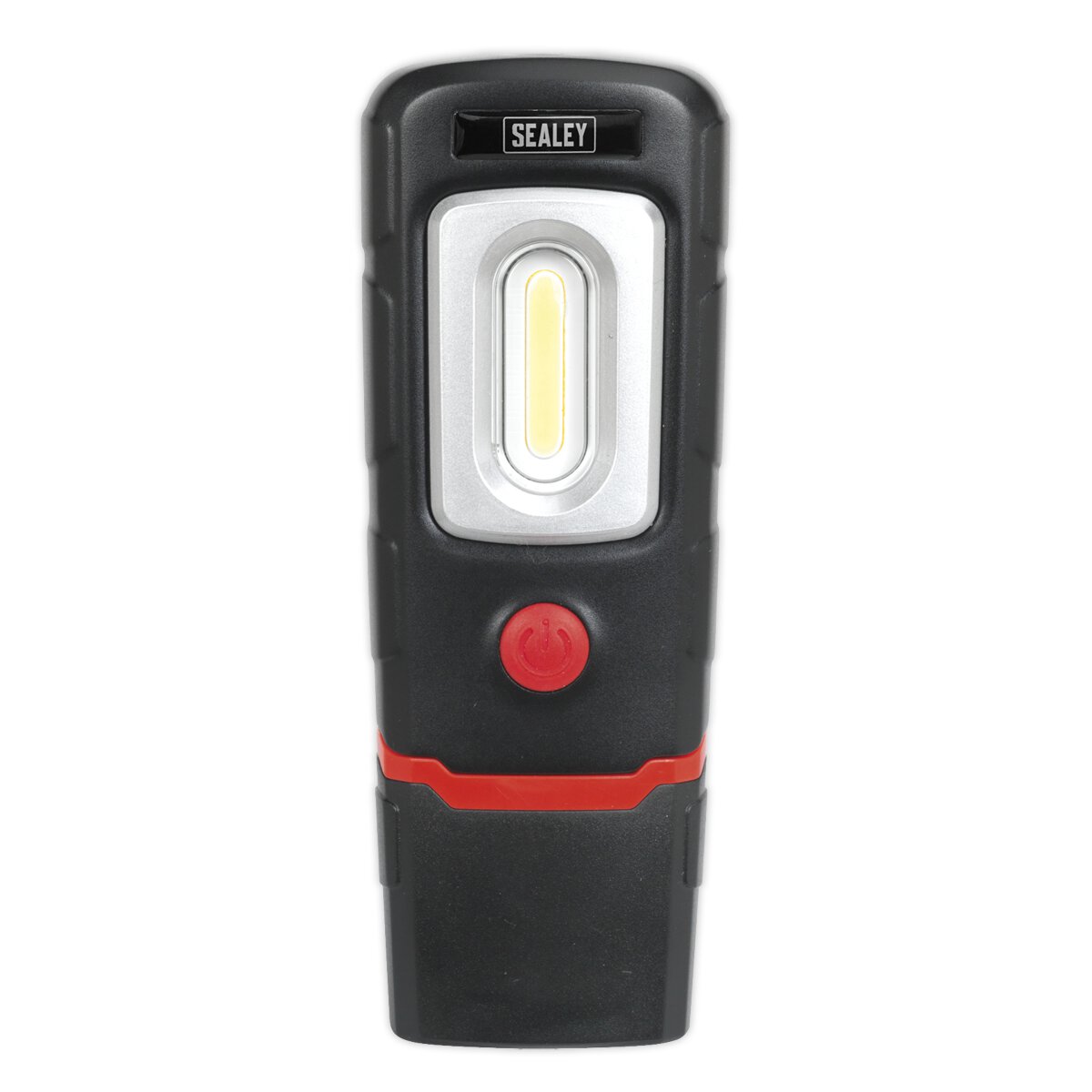 Rechargeable 360° Inspection Lamp 3W COB + 1W LED Black Lithium-Polymer