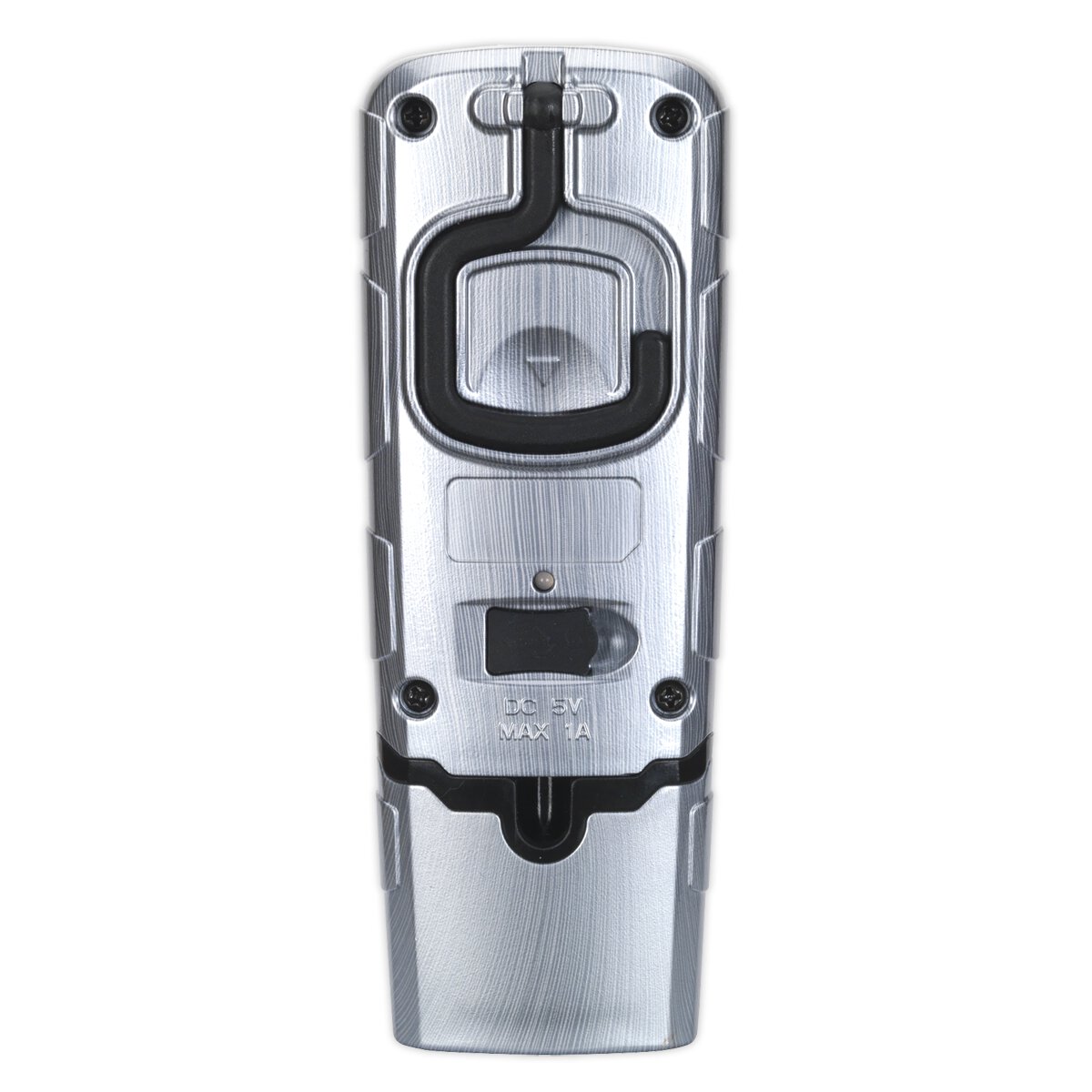 Rechargeable 360° Inspection Lamp 3W COB + 1W LED Brushed Aluminium Effect
